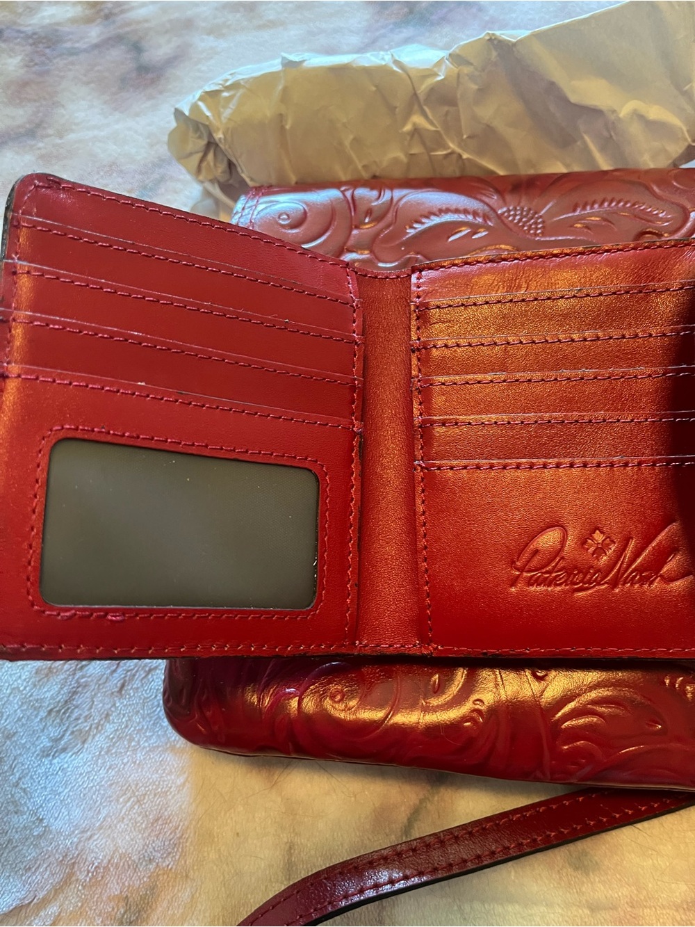 Patricia Nash Balluri Crossbody Bag and Wallet NWT - Picture 9 of 10
